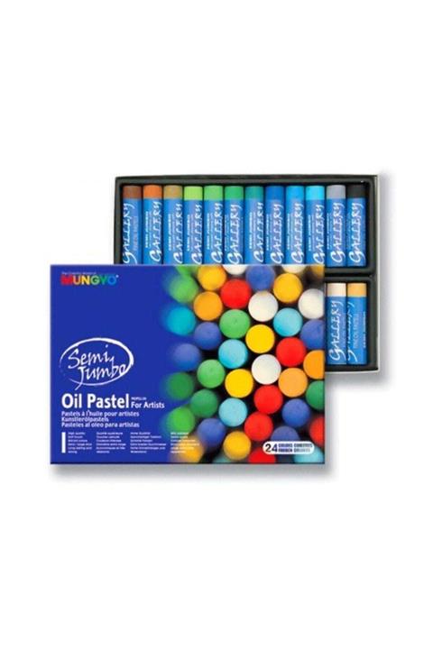 Mungyo Jumbo Oil Pastel 24 Renk