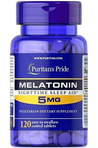 Puritan's Pride Melatonin 5 Mg 120 Tablet