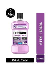 Listerine Total Care Hafif Tat Alkolsüz Ağız Bakım Suyu 250ml X2