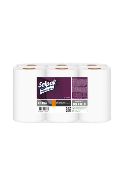 Selpak Professionel Extra Sensörlü Dispenser Rulo Havlu 6'lı