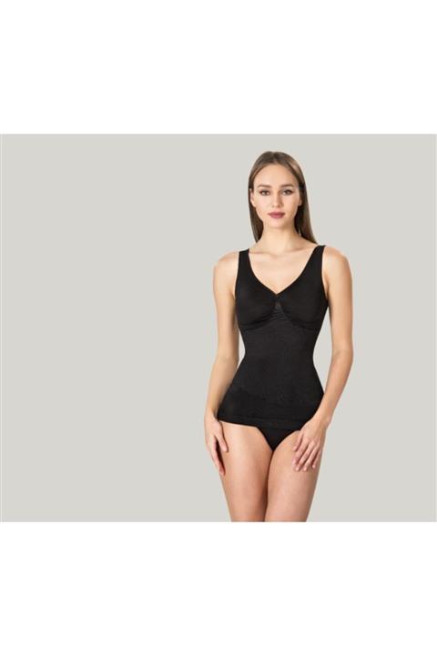 Miss Fit Toparlayıcı Seamless Dikişsiz Kalın Askılı Korse Atlet