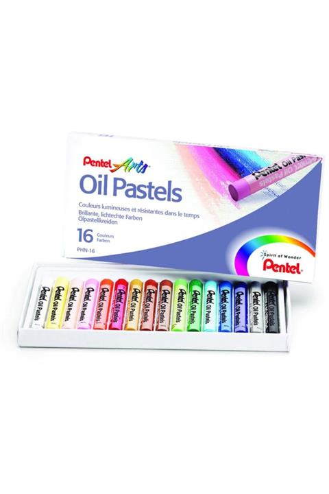 Pentel Yağlı Pastel Boya Seti 16'Lı