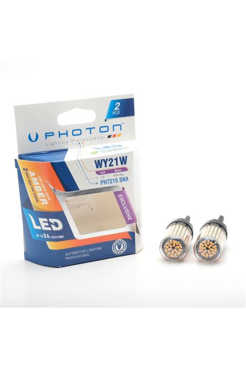 Photon T20 21/5w 1016 Turuncu Çift Duy Dipsiz Led 2'li