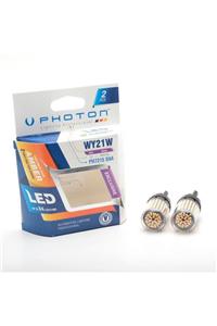 Photon T20 21/5w 1016 Turuncu Çift Duy Dipsiz Led 2'li