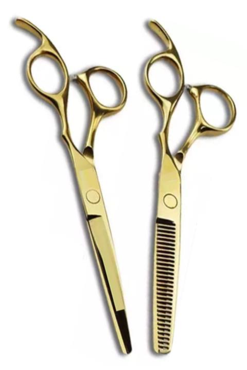 Qualis Shave M8 Kesme + Inceltme Makas Set - 6inç/15 cm