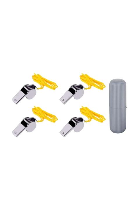 Transformacion 4 Adet Metal Düdük Kutulu Aile Seti