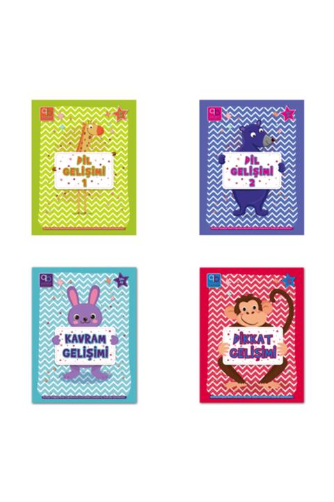 Q Bebek Dil Gelişim 1 - Dil Gelişim 2 - Dikkat Gelişimi - Kavram Gelişimi