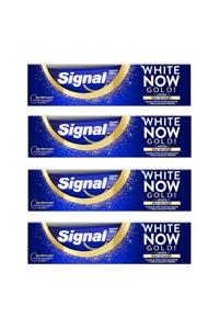 Signal White Now Gold Diş Macunu 75 Ml X 4 Adet