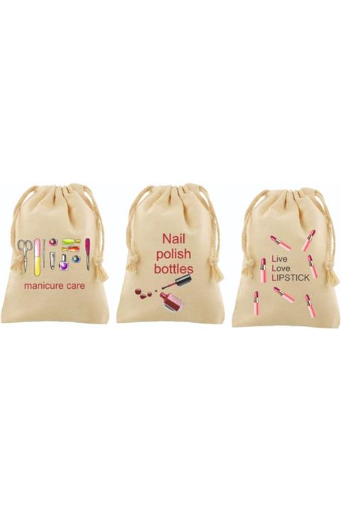 han collection Çanta Içi 11x15 Kişisel Bakım Torbası