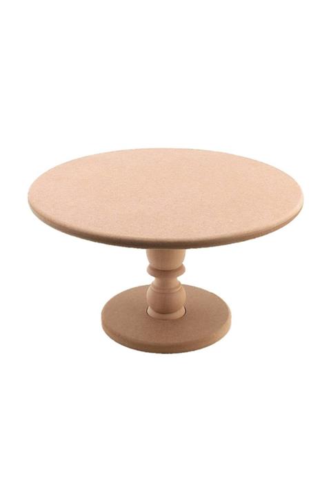 Hobi Dünya Ahşap Boyanabilir Servis Standı