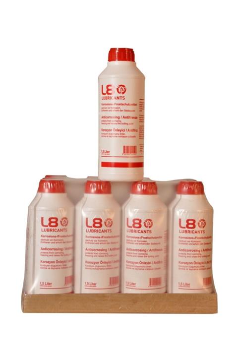 Powerten -40 L8 Organik Kırmızı Antifriz 1.5 Lt 12 Adet 1 Koli