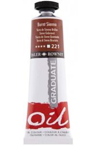 Daler Rowney Graduate Yağlı Boya Oil Color 38ml Burnt Sienna 117038221