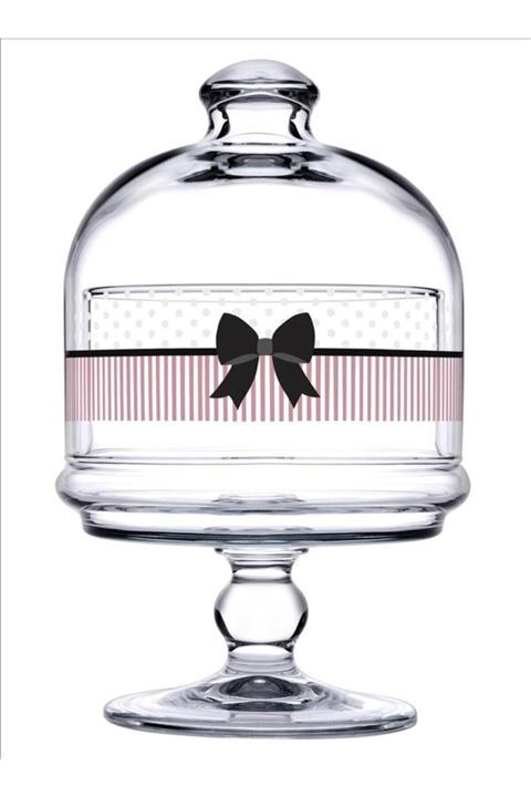 Paşabahçe Kurdele Kapaklı Fiyonklu Şekerlik 96386