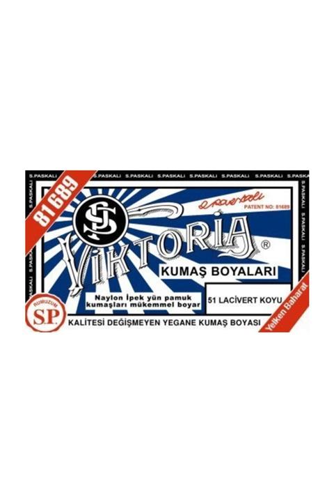Viktoria Lacivert Koyu Kumaş Boyası