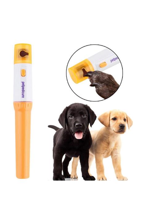 Bundera Pet Pedicure Kedi Köpek Pilli Tırnak Törpüleme Aleti Evcil Hayvan Manikür Pedikür Pilli Törpü Seti