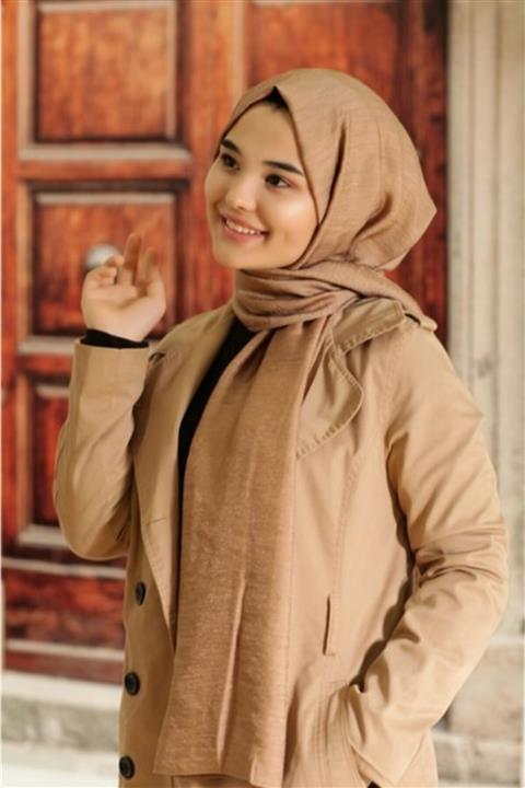 ZENİPEK Aerobin Jazz Şal - Vizon