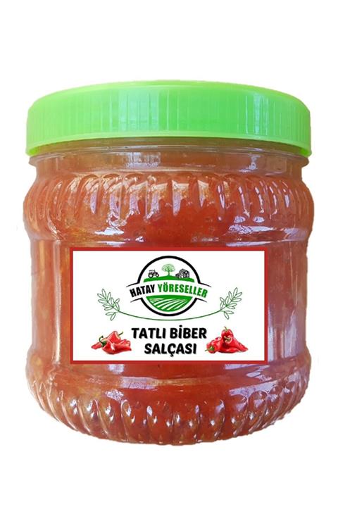 Hatay Yöreseller Tatlı Biber Salçası Doğal Güneşte Kurutma 800gr