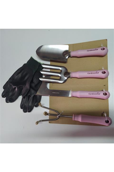 Gardenwind Garden Wind 4 Lü Bahçe Seti 7no Eldiven Hediyeli