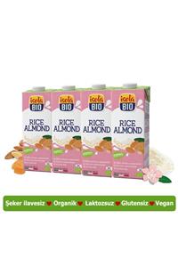 İsola Bio Isola Bıo Organik Glutensiz Badem & Pirinç Içeceği 1000 Ml (4 Adet)