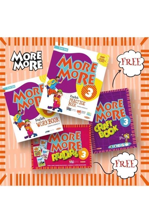 Kurmay Elt Yayınları Kurmay Elt More And More 3. Sınıf English Practice+work+craft Book+readers 2022