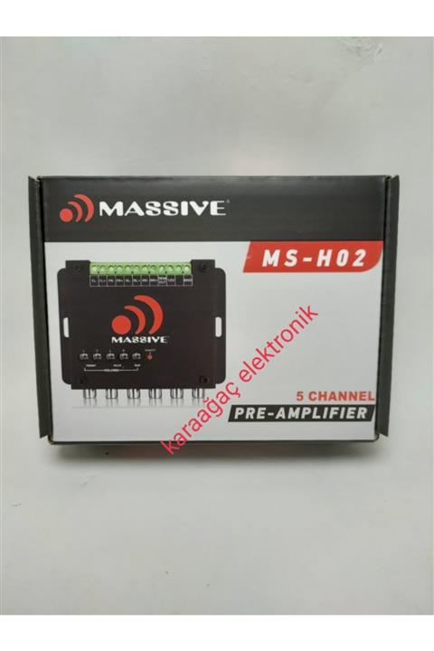 Massive Ms-h02 Massıve 5 Kanal Amfi Dönüştürücü Çevirici
