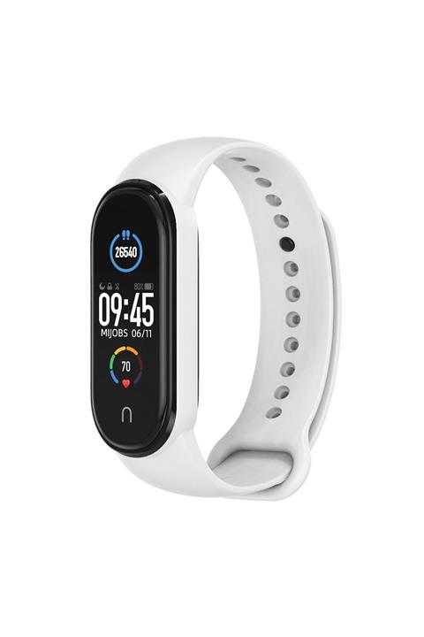 FURENFA Xiaomi Mi Band 5 Ve 6 Uyumlu Kordon Kayış Silikon