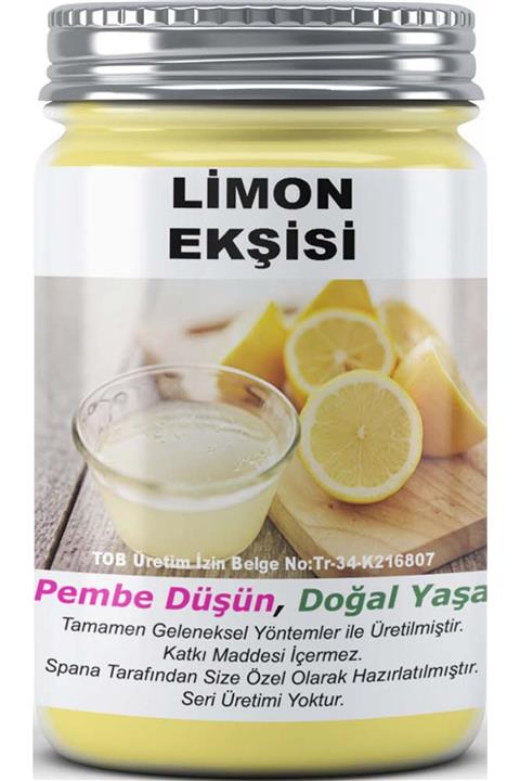 SPANA Ev Yapımı Katkısız Limon Ekşisi  330gr