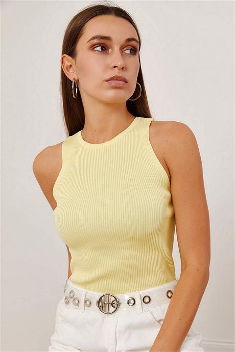Hadise Halter Yaka Atlet Sarı