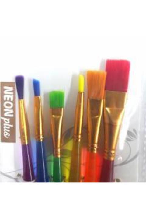 NEON PLUS Artist Fırça Seti 6 Lı