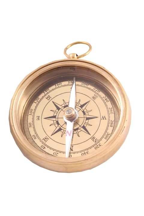 CLK Pusula Altın Renk Ekonomik Yön Bulucu 8470