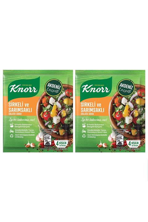 Knorr Sirkeli ve Sarımsaklı Salata Sosu 5'li x 2 Adet