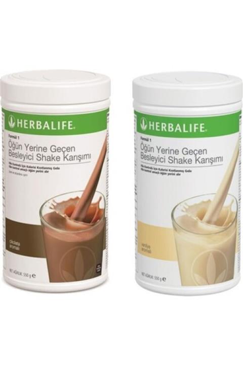 Herbalife Formül 1 Shake Karışım Seti 2 Adet 550 Gr