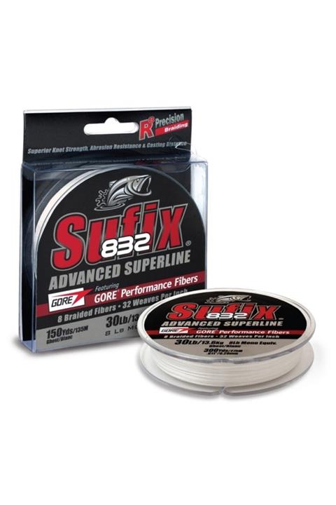 SUFIX 832 Advanced Superline Beyaz Ip Misina 250mt - 0.13 Mm