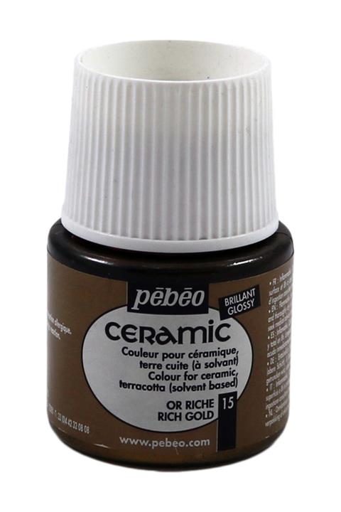 Pebeo Seramik Boyası 15 Rich Gold 45 ml