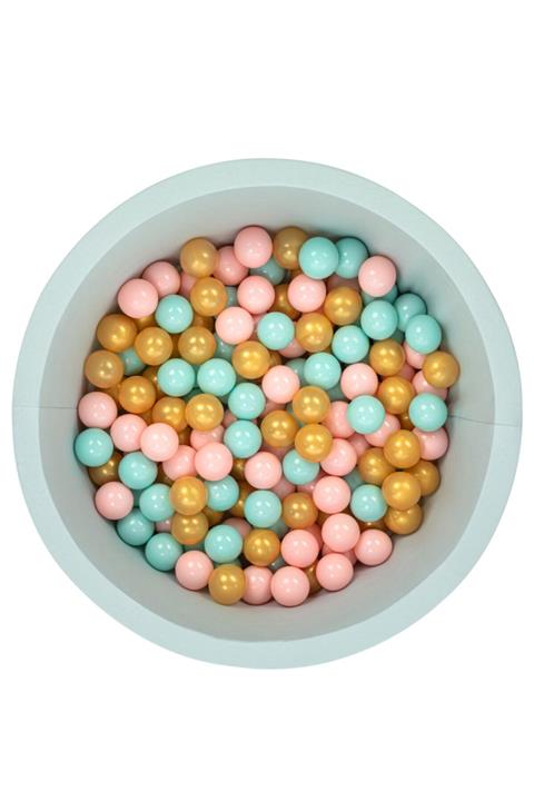 Wellgro Bubble Pops Mint Top Havuzu ve Mint Pembe Gold Top