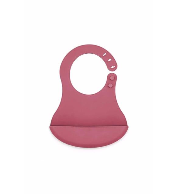 Babyjem Mini Silikon Önlük Pudra