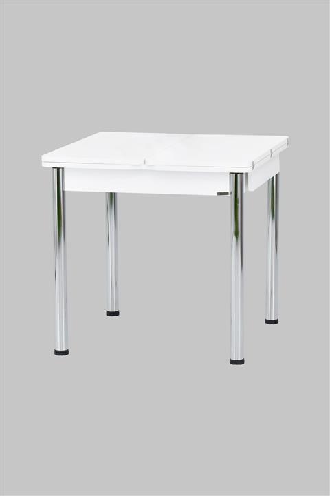 VİLİNZE Ece 08080 Beyaz Mdf Açılır Mutfak Masası