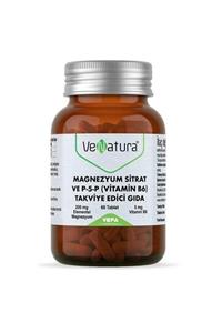 VeNatura Magnezyum Sitrat Ve P-5-p Vitamin B6 60 Tablet