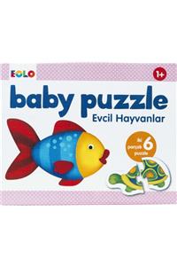 Eolo Evcil Hayvanlar Bebek Puzzle 12 Parça