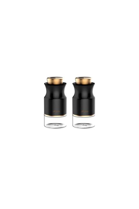 Aryıldız Black Line Gold Tuzluk Biberlik