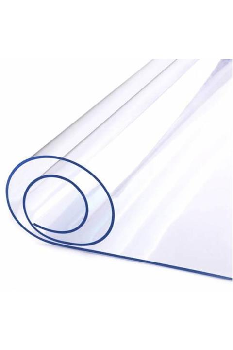ceren muşamba masa örtüsü Şeffaf 1,7 Mm En 70 Cm Kalın Pvc Kaymaz Masa Örtüsü Koruyucu
