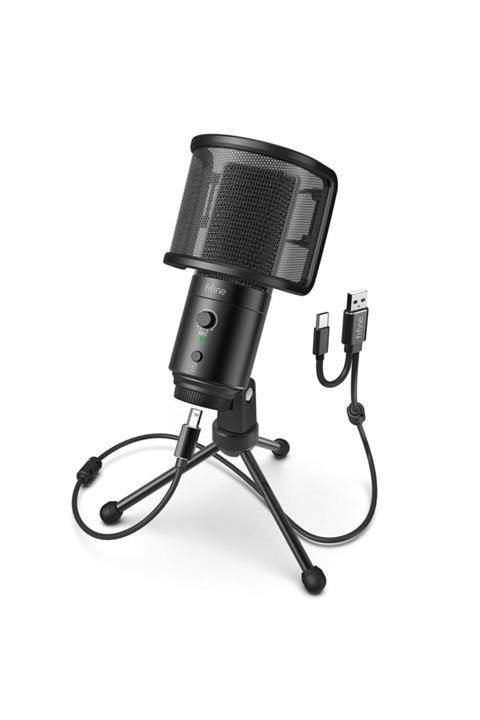 Fifine K683a Usb Mikrofon - Canlı Yayın - Yayıncı - Bilgisayar - Condenser Mikrofon