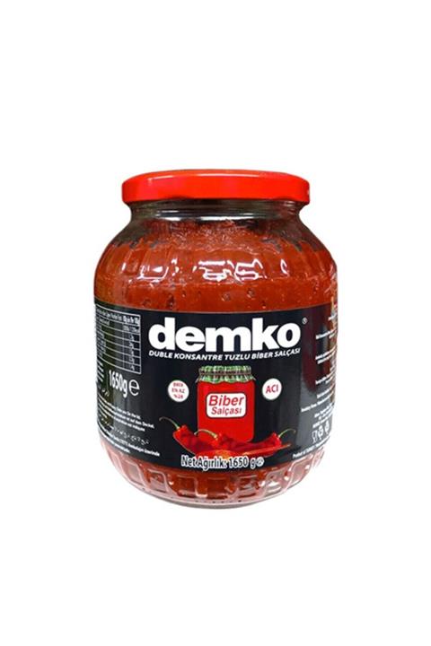 Demko Acı Biber Salçası 1650 gr