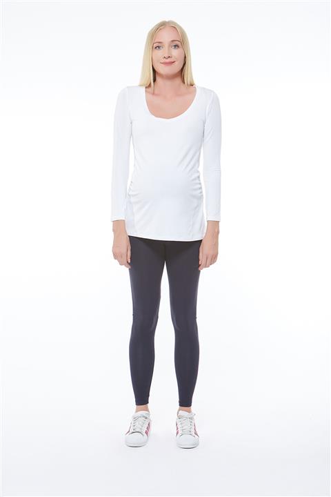 Motherway Hamile Dikişsiz Lacivert Uzun Tayt