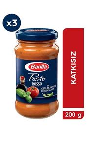 Barilla Peynir Ve Balzamik Sirkeli (PESTO ROSSO) Makarna Sosu 200 G. 3'lü