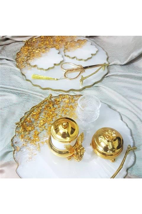 Epoksi Tasarım Atölyesi Epoksi Tepsi Seti