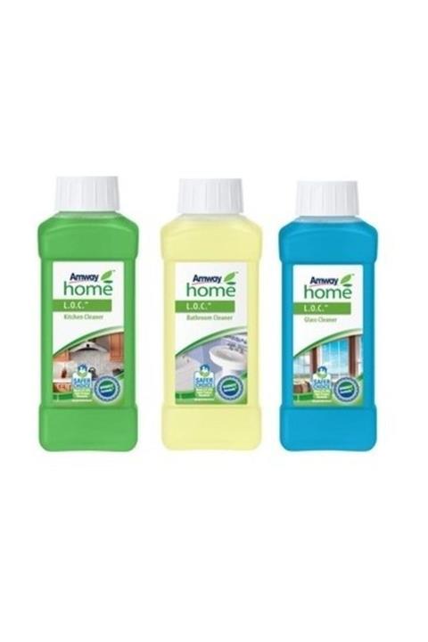 Amway Home Loc Mutfak+banyo+cam Temizleyiciler (500ml 3lü Set)