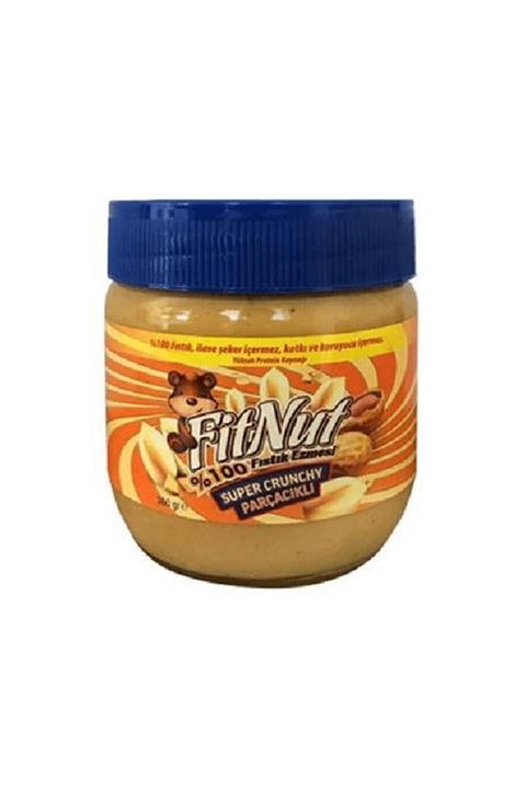 Çerez Tabağı Fitnut Crunchy Doğal Fıstık Ezmesi 360 Gr
