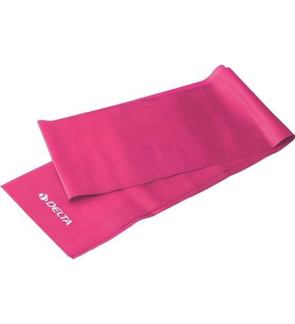 Delta Pilates Bandı Hafif Sert 120 X 15cm Egzersiz Direnç Lastiği