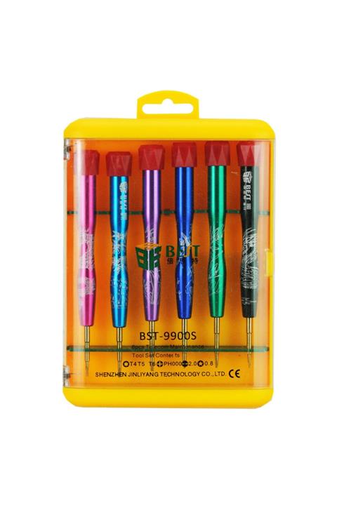 Ally Mobile Profesyonel Tornavida Cep Telefon Tablet Ve Saat Tamir Seti 6 Parça